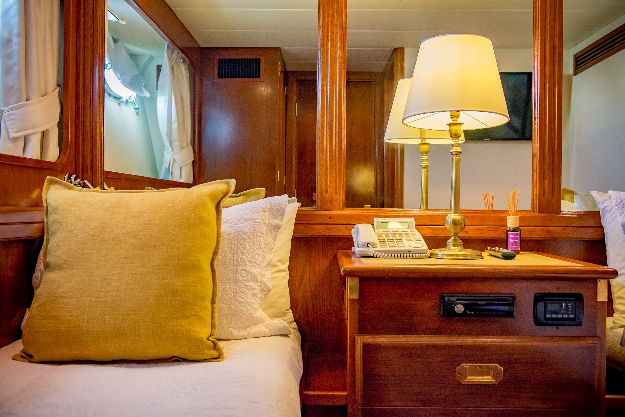 Phoenix One Luxury Yacht Charter Boat Phoenix 1 Phoenix I cabin stateroom